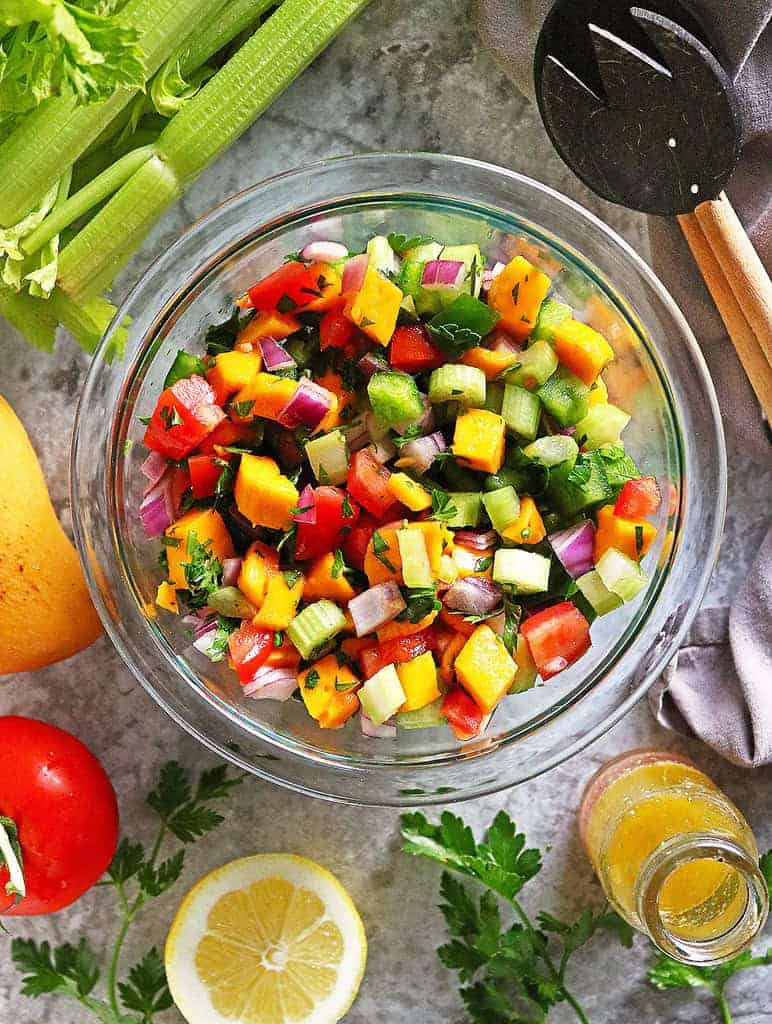 Versatile Mango Salad: Healthy Side, Quick Lunch, or Grill Companion